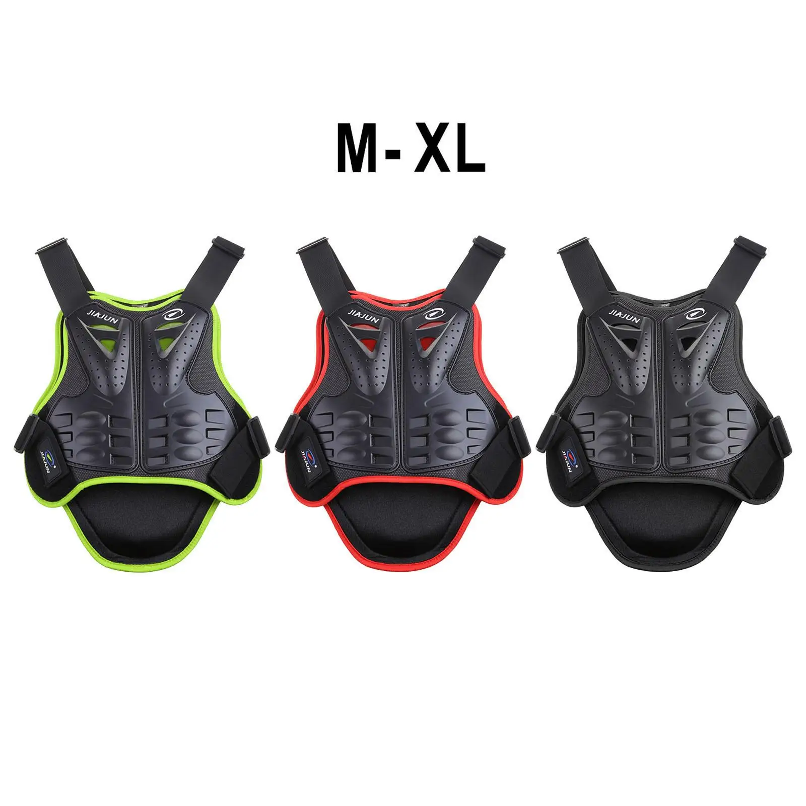 Breathable PE Motorcycle Armored Vest Chest Back Spine Safety Protector for Road Riding and Sports 5
