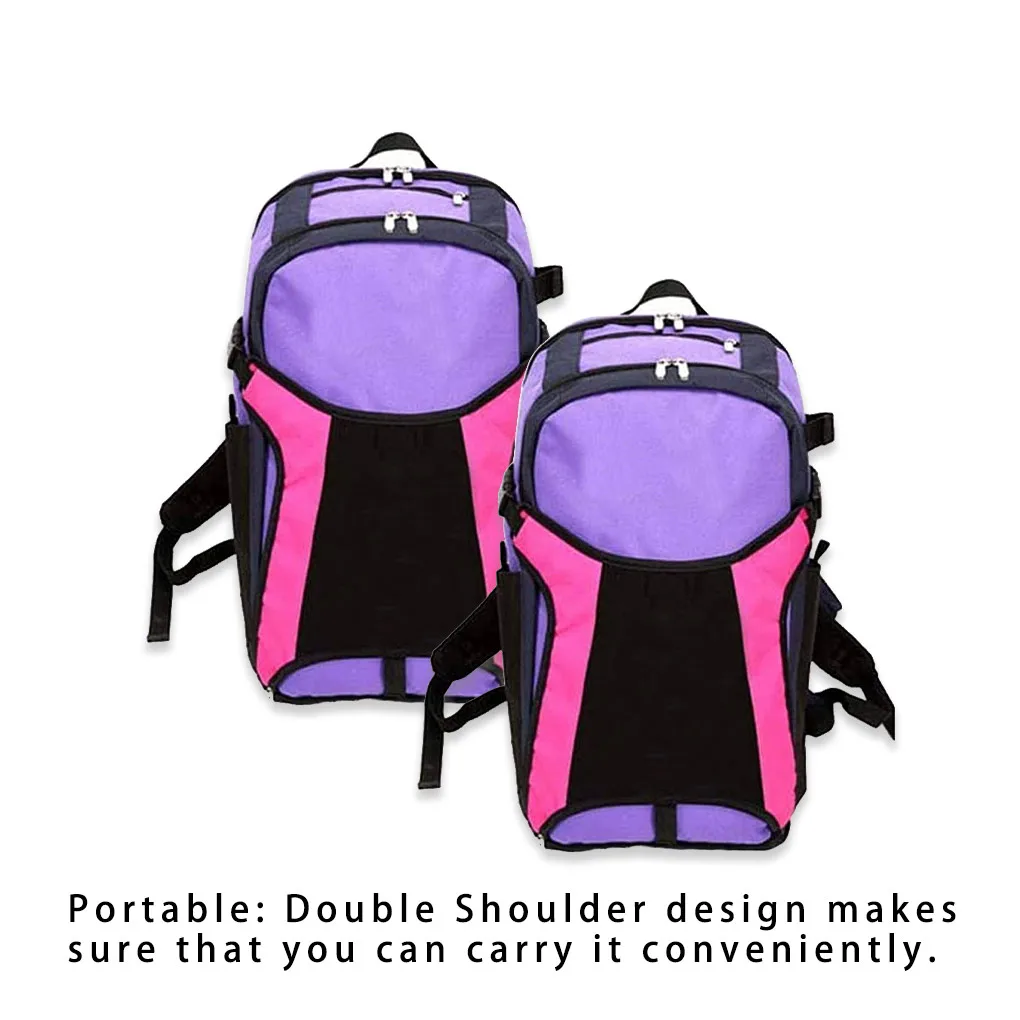 Equestrian Backpack Waterproof Training Equipment Holder Storage Bag Interior Compartment Horse Riding Gear Rucksack