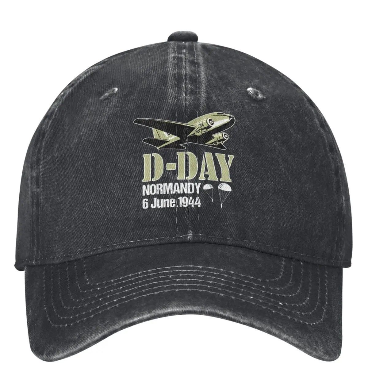 D-Day Normandy Landings Baseball Cap Invasion C-47 Dakota Skytrain Aircraft Outdoor Sport y2k Cool Trucker Hat Sun Visors Caps