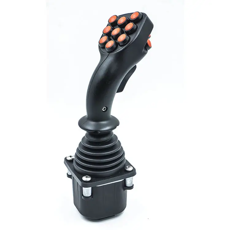 Joystick de mano operado con conjunto de varilla operativa con mango de cuatro botones, venta directa de fábrica