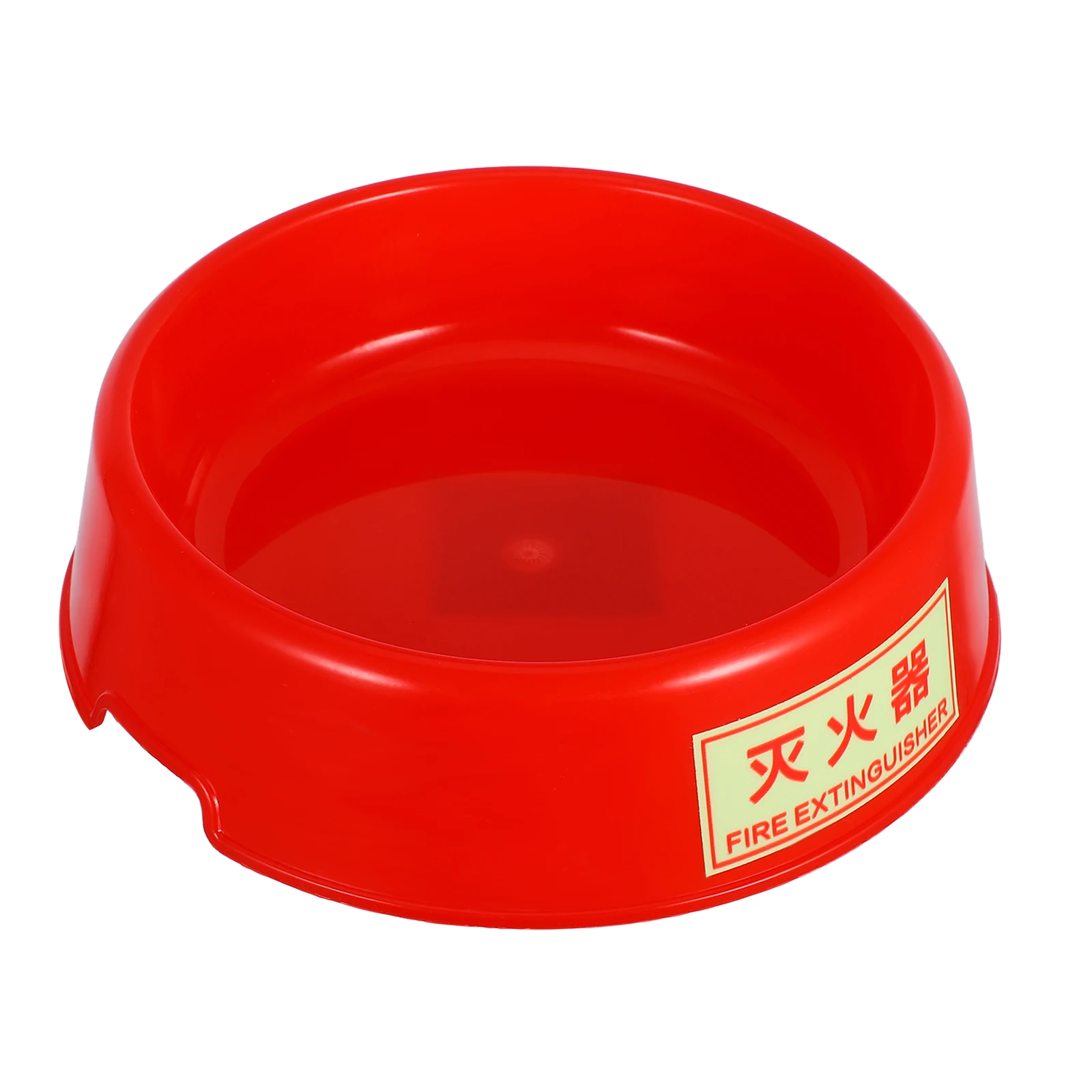 Glow In The Extintor Base Supporto da pavimento in plastica Supporto Organizer Stabile Anti punta Durevole ignifugo