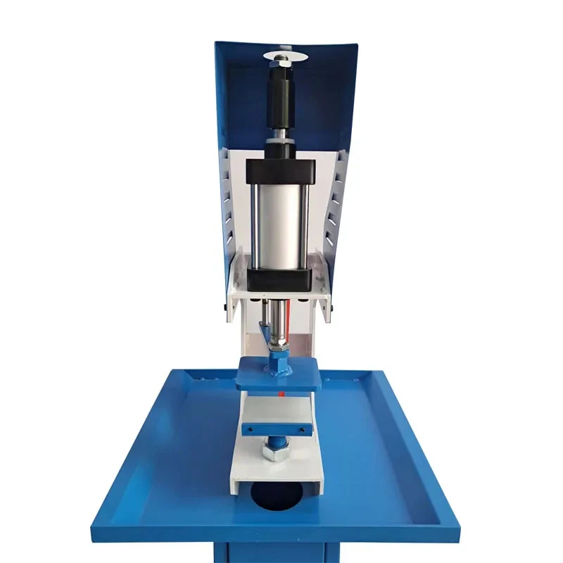 Manual Goods Eyelet Pneumatic Fric Belts Bags Sho Hole Leather Punching hine