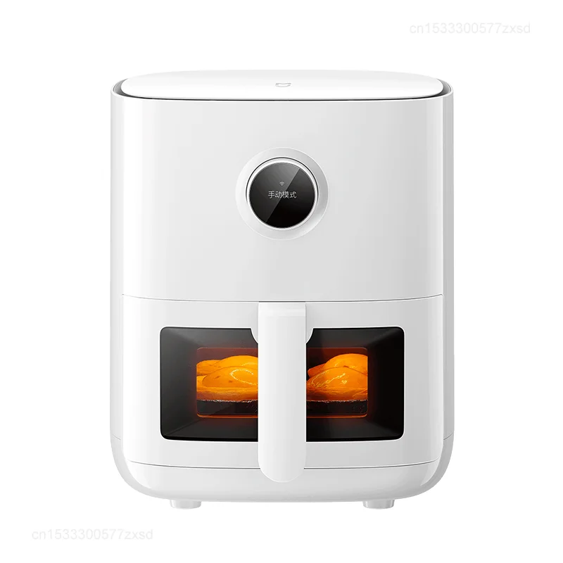 Xiaomi Mijia Smart Air Fryer Pro 4L Hot Oven Cooker Viewable Window APP Timing Without Oil 360° Hot Air Deep Fryer Household