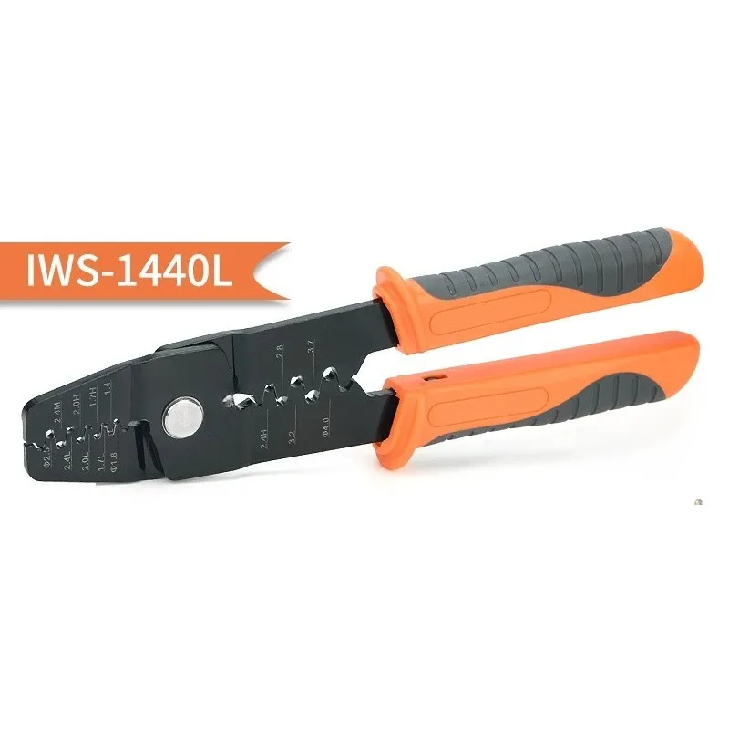 IWS-1440L Open Barrel Terminal Crimping Pliers Wire Crimping Pliers for Automotive Wiring Connectors