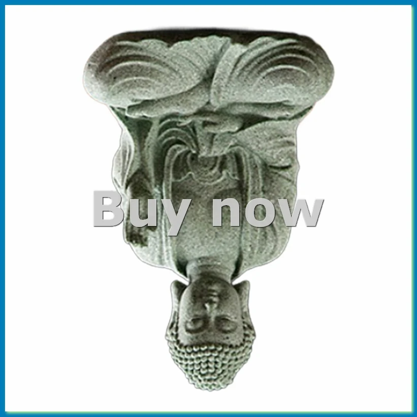

Statue Fish Tank Decoration Mini Buddhism Figurine Desk Topper Tablescape Decor Home Statue Sandstone Thailand-ABHG