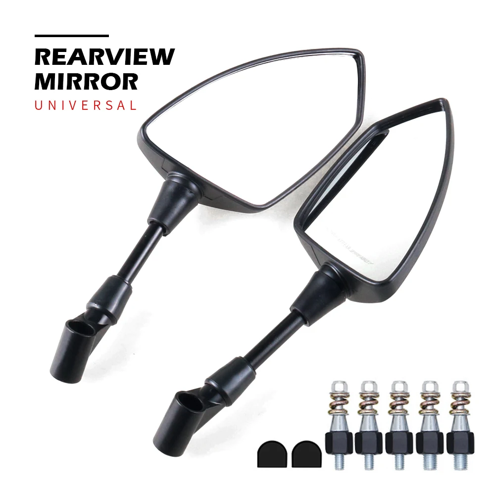 

CB1000R Motorcycle Rearview Mirrors Universal 8mm 10mm For Honda CB600F CB650R CB750 Hornet CB1000R Side Mirrors Motorbike Parts