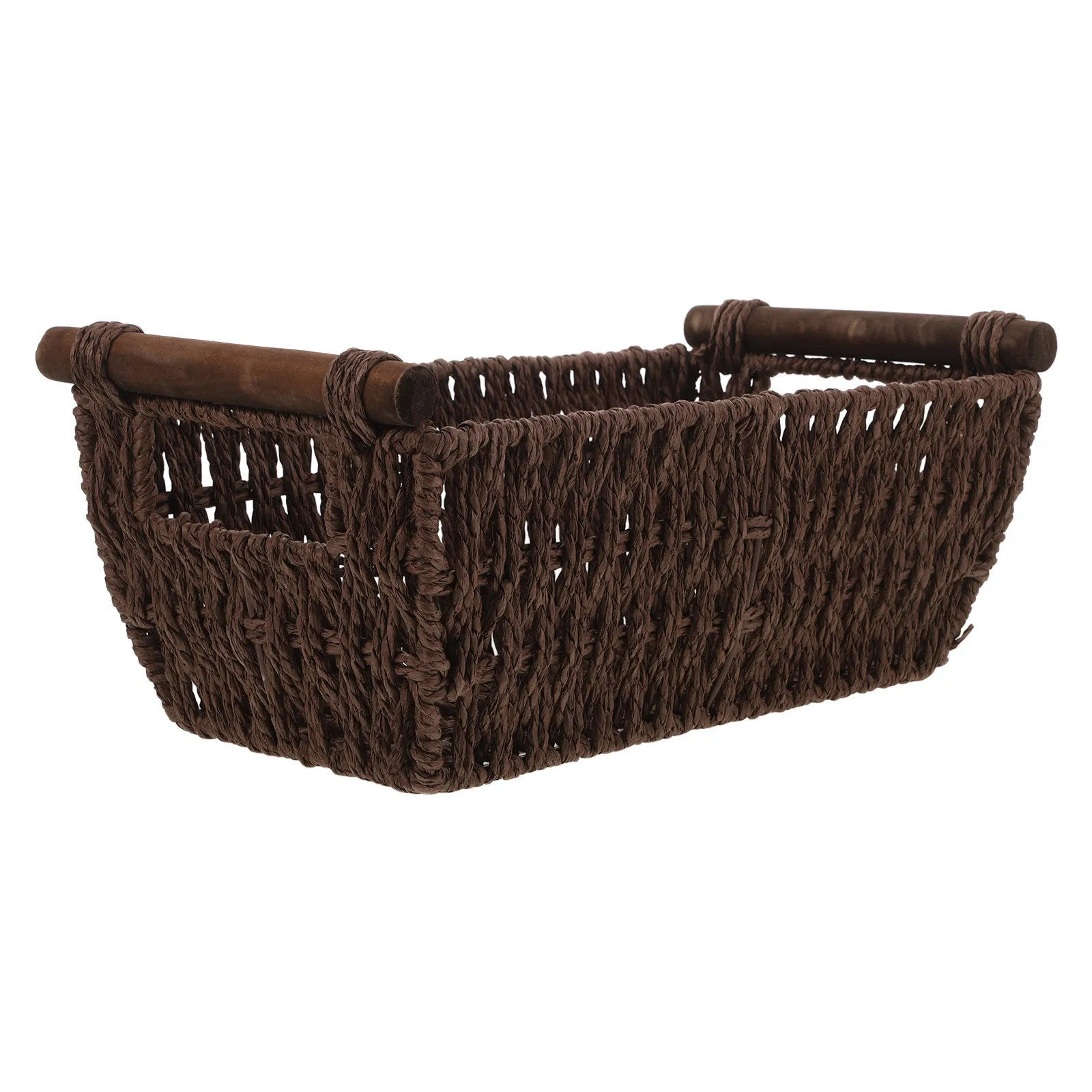 

H woven Storage Baskets Multifunctional Desk ganizer Sundry Holder Paper Rope Basket Small Baskets for Snacks Fruits Eggs Home
