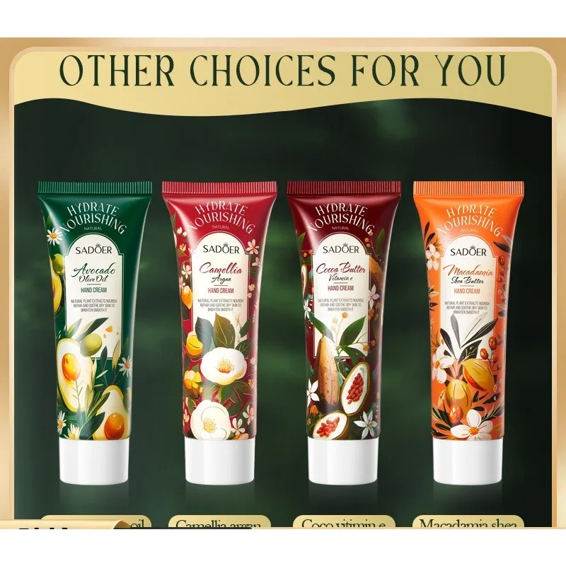 

Крем для рук с оливковым маслом и авокадо, интенсивное увлажнение, питает кожу, нежирный, для гладких, эластичных рук