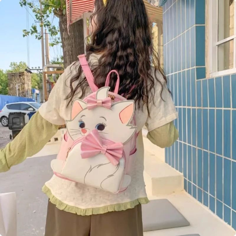 

The Aristocats Mary Cat Series Backpack with large capacity and lightweight cute anime cartoon backpack holiday surprise gift