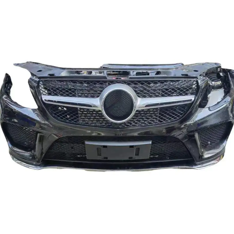 

Передний бампер автомобиля в сборе, сменный комплект кузова для Mercedes bz GLE 320 350 400 450 43, AMG W166, оптовая продажа автозапчастей