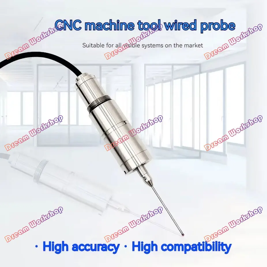 The CNC wired probe MT25 contact sensor can replace the Marposs/Hexagon/Renishaw LP2 probe with a repeatability of 0.001mm