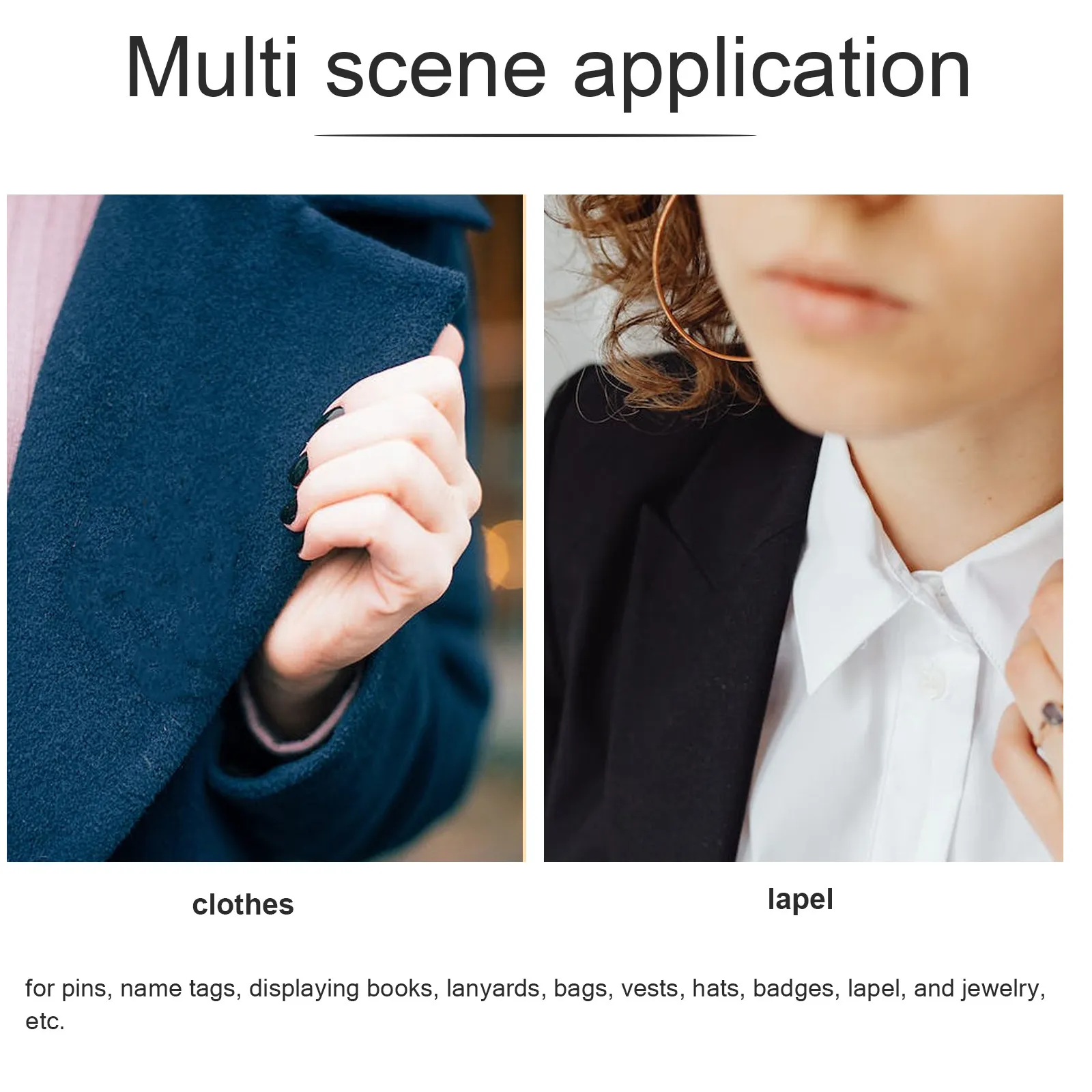 

25 шт. металлических фиксаторов-застежек для значков, брошей, именных бирок, для демонстрации и крепления ювелирных изделий