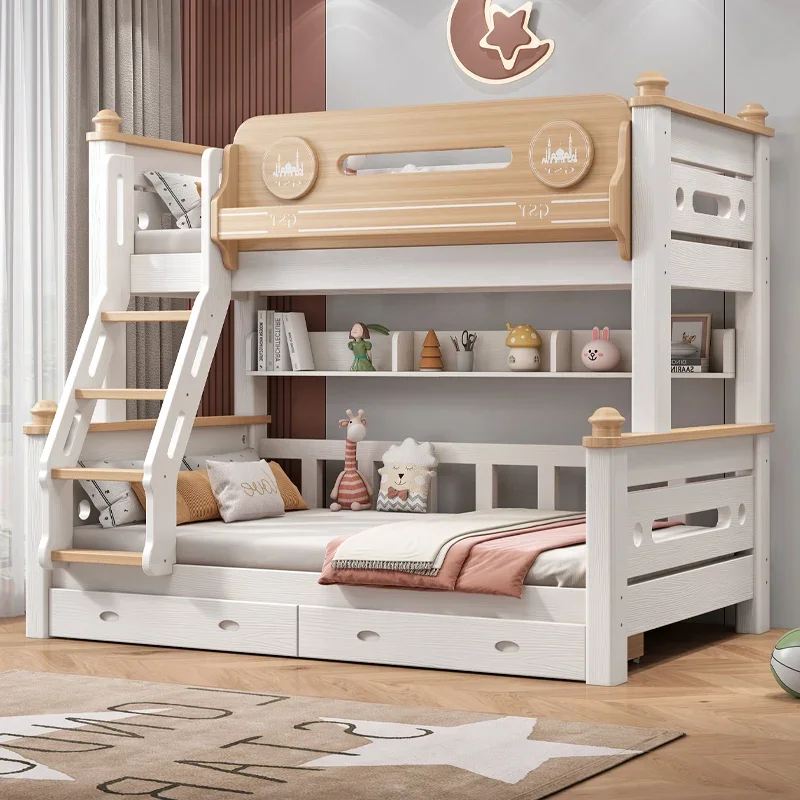 

Full solid wood bunk bed