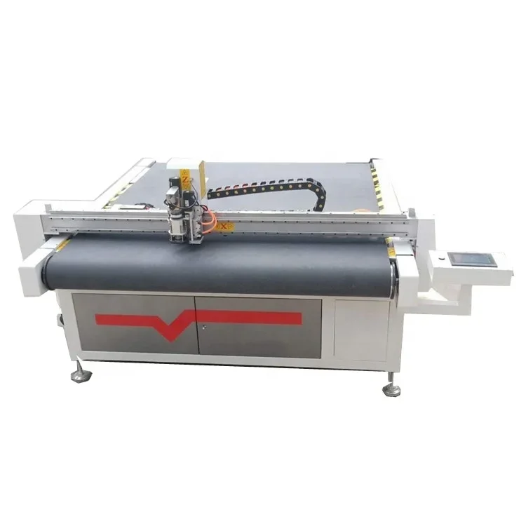 Hot sale grandio felt roller blinds sofa cover/seat covers fabric carpet automatic 1625 oscillating knife cutter cutting machine