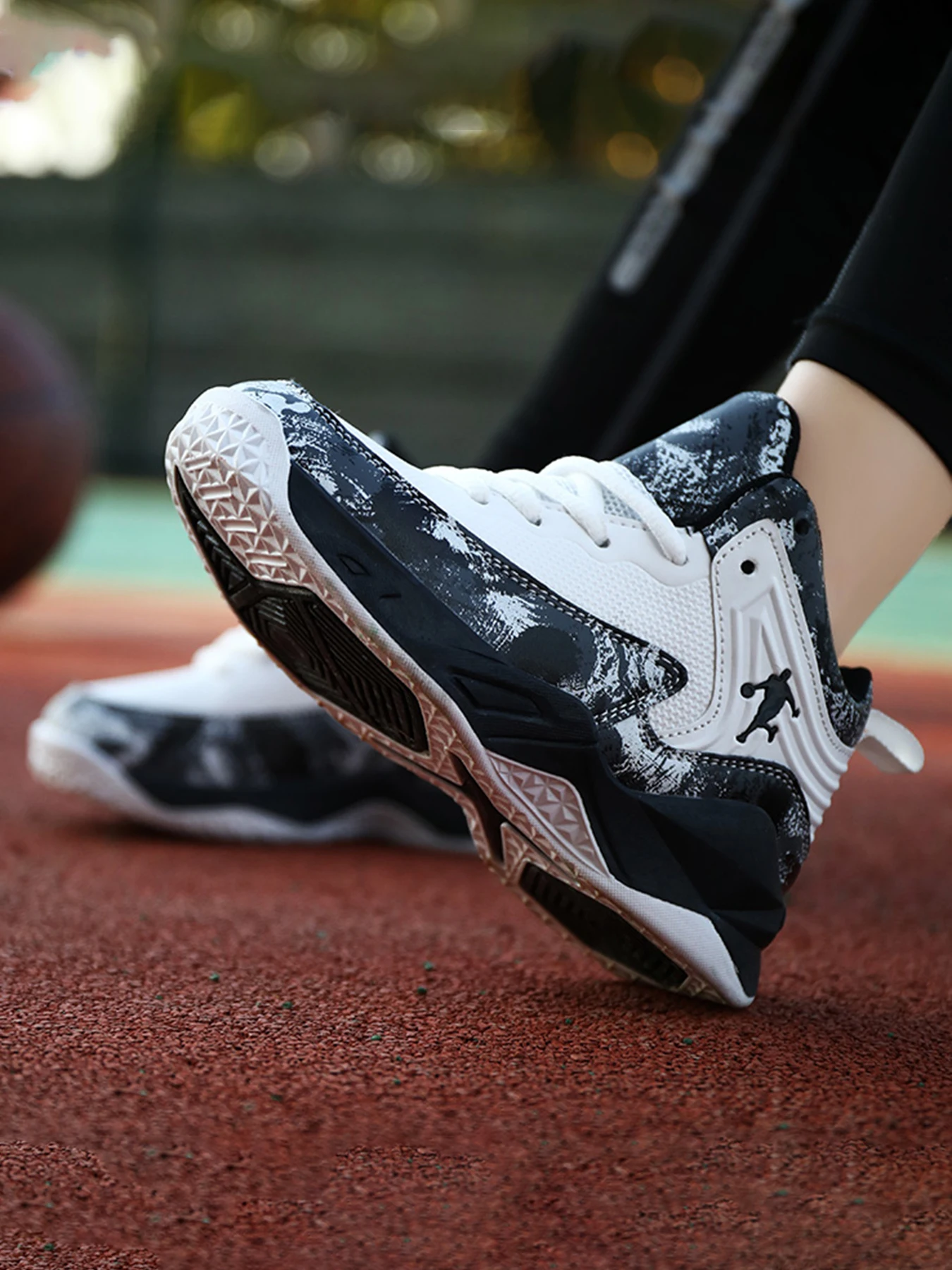 2025 novos meninos marca sapatos de basquete para crianças tênis sola grossa antiderrapante crianças sapatos esportivos criança menino cesta treinador sapatos