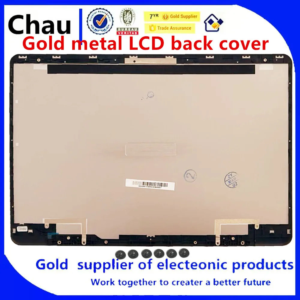 New For Chau X411U X411 X411UF X411UN X411UA S4100V S4200U S410U R421U Laptop LCD Back Cover Metal version