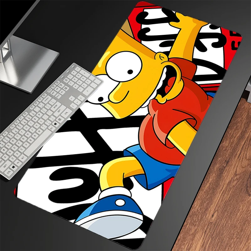 لوحة الماوس HD طباعة اللاعبين الديكور ألعاب حصيرة مكتبية لوحة الماوس ملحقات الألعاب المحمول Varmilo T-Thes سمبسنز لوحة المفاتيح السجاد #1
