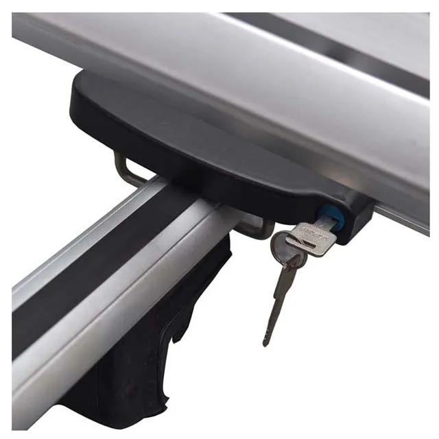 Aluminum Alloy Hoop Adjustable Buckle Car Roof Rack with 150kg Capacity