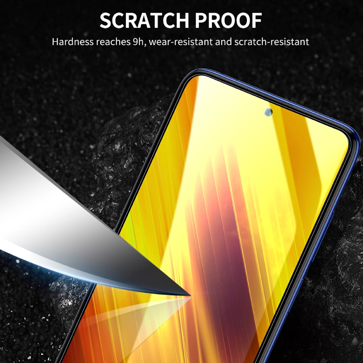 SmartDevil Tempered Glass for Xiaomi POCO F5 X5 F3 X3 Pro F4 X4 GT Screen Protector for Poco M3 M4 Pro HD Protective Glass Film