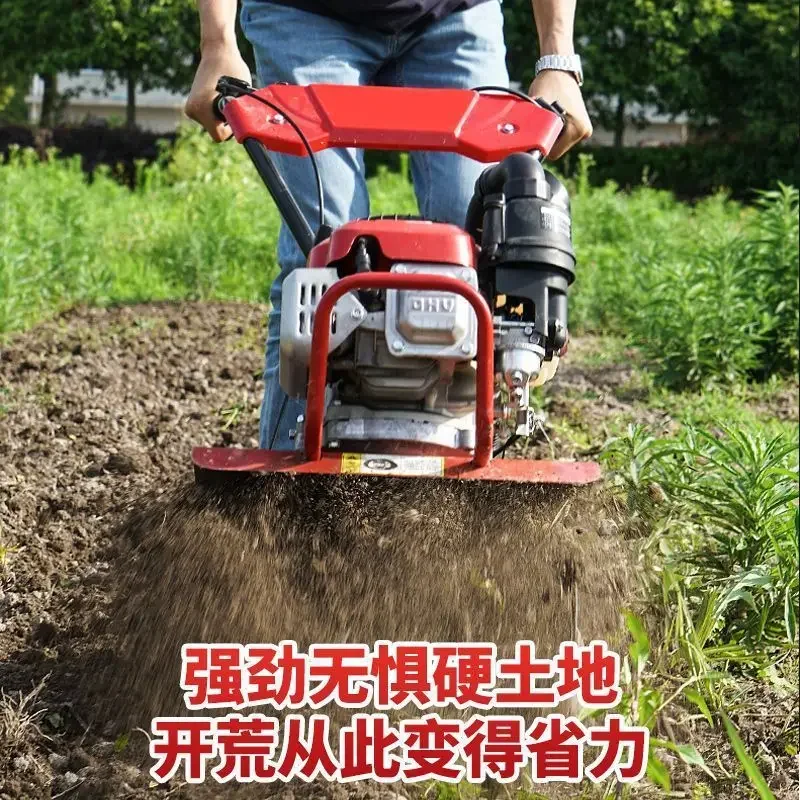 Plowing machine household field beating machine agricultural soil turning new style rotary tillage