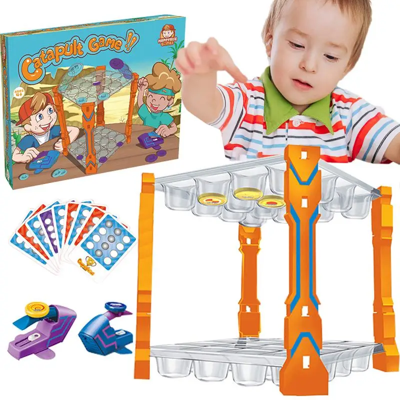 Kids Launching Toys Funny Table Game Toy Set Interactive Toys Multiplayer Family Game Set Children Outdoor Game Toys Board Games