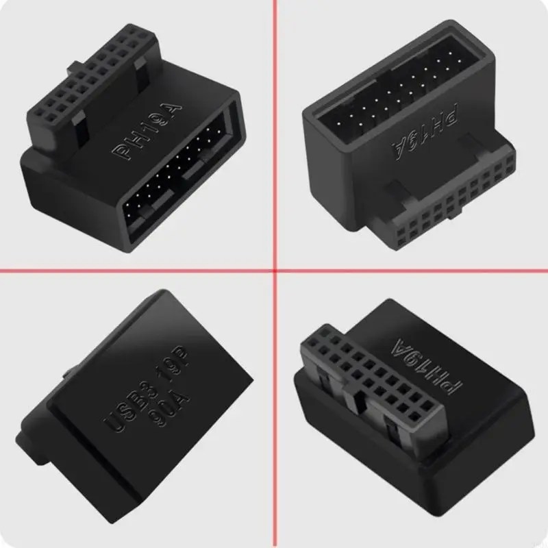 USB3.0 19P To 20P Adapter For Motherboard Connection Fast Speed Data Transfer 