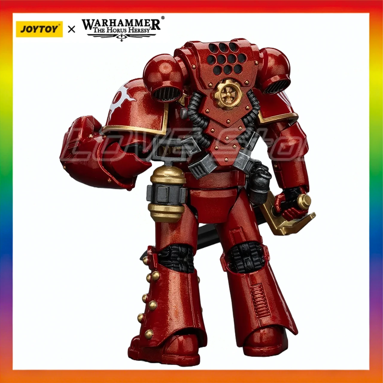 

В наличии оригинальная экшн-фигурка JOYTOY 40K Thousand SonsLegion MK IVTactical SquadSergeant с мощным кулаком 1/18, модель игрушки в подарок