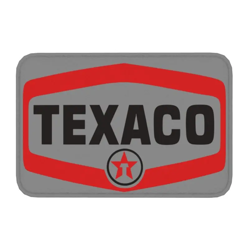 Custom Texaco Gift Front Floor Door Entrance Mat Outdoor Bathroom Kitchen Doormat Toilet Carpet Rug