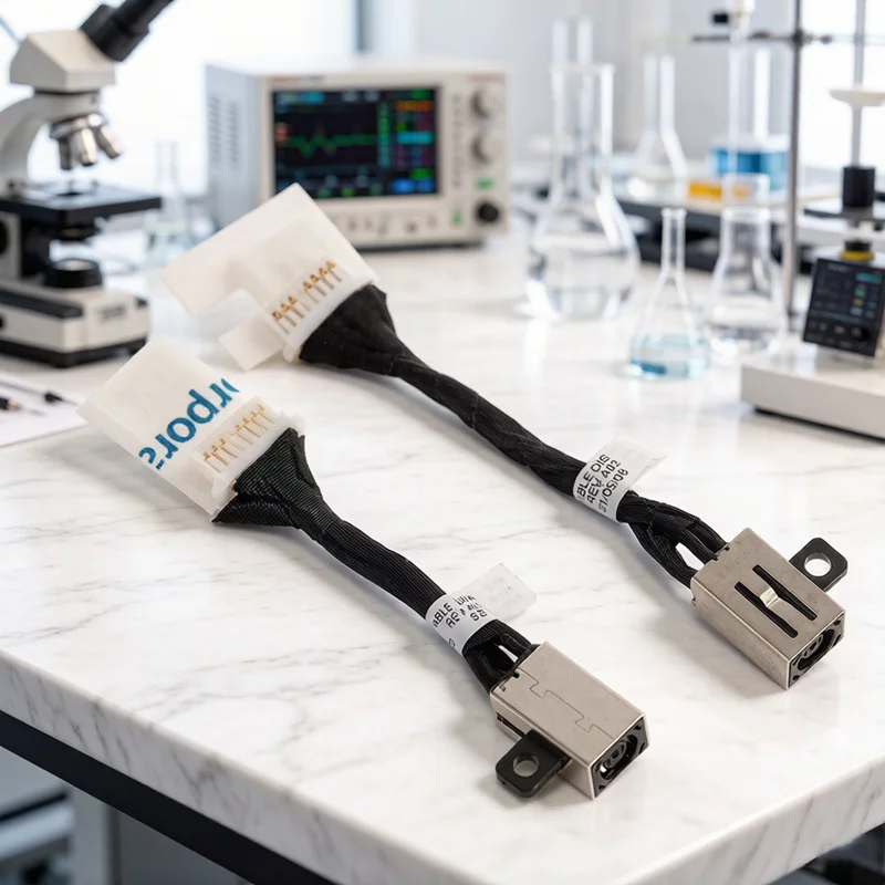 

НОВИНКА 2026: 1 шт. гибкий кабель питания постоянного тока для ноутбуков Latitude 3410, 3510, E3410, E3510 (07DM5H, 0N8R4T) – запасные части для ремонта