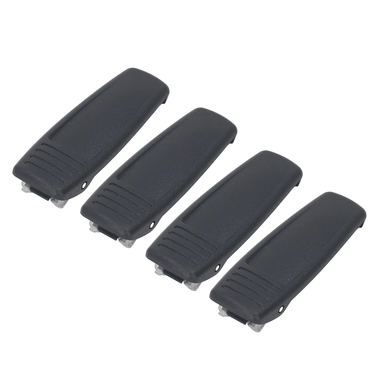 交換用ベルトクリップ ABS 双方向ラジオベルトクリップ ブラック 取り付け簡単 ポータブル アクセサリー用に幅広く互換性あり