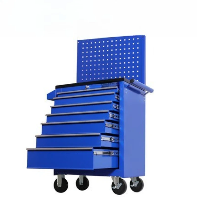 

Auto repair trolley seven drawers multifunctional workshop tool cabinet toolbox