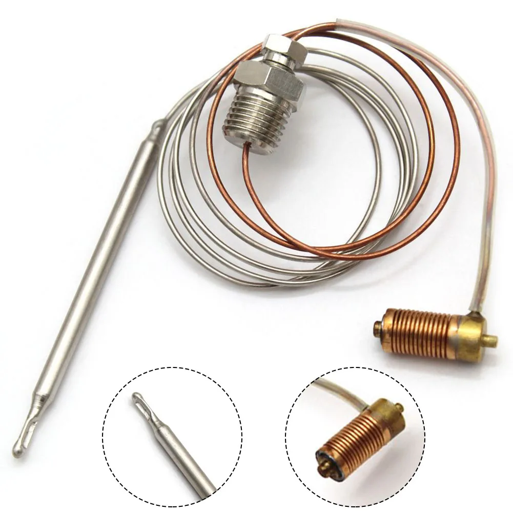 710 Temperature Sensor for Gas Fryer Control Systems 140 to 210C Range Sensing Bulb 6mm Capillary 0.24mm Threaded Pipe 10mm