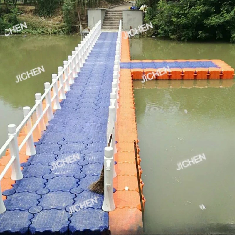 JC Supply Water Blow Molded Float Jetty, Water Combined Modular Plastic