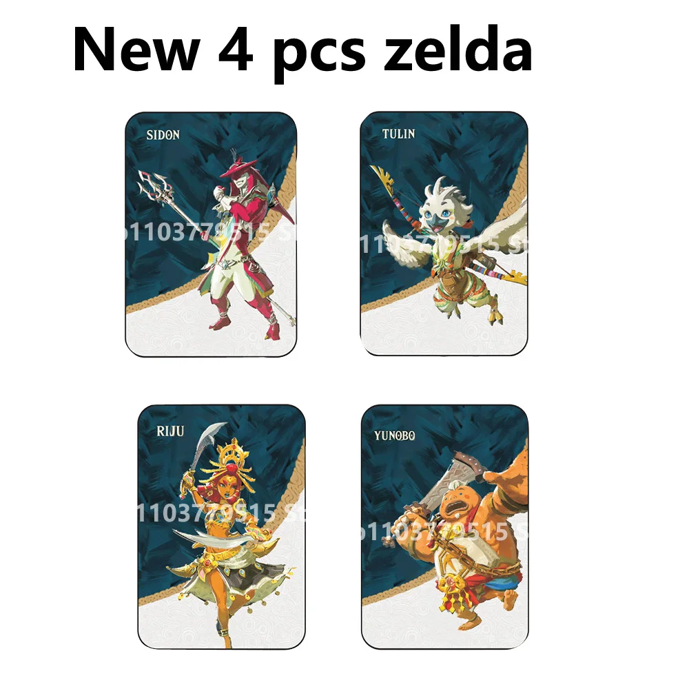 TULIN YUNOBO SIDON RIJU Zelda card Apply to Legend of Zelda Tears of the Kingdo New Paraglidin for switch