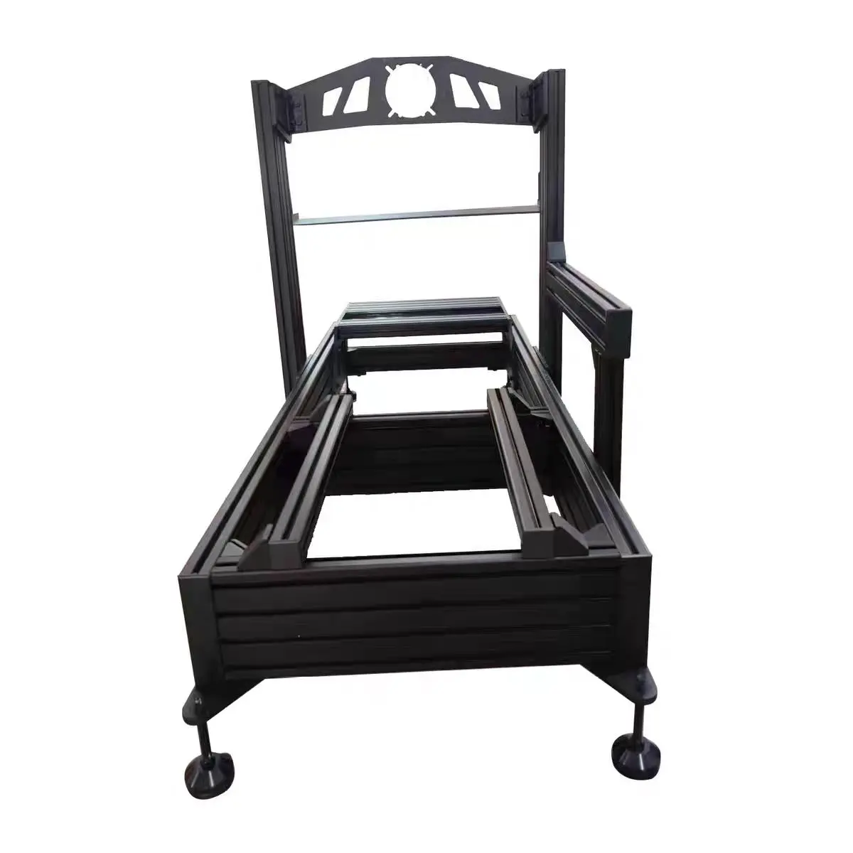 Steering Wheel Base With Aluminum Frame Chassis  Supper Quality Sim Racing Simulator Rig