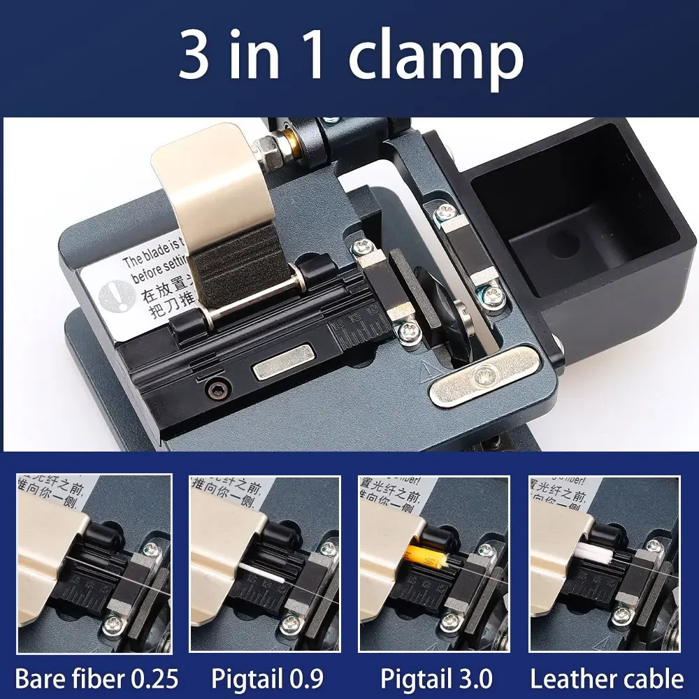 SAIVXIAN ET-20 سكين قطع الألياف البصرية عالية الدقة الباردة الربط خاص الانصهار آلة الربط آلة القطع