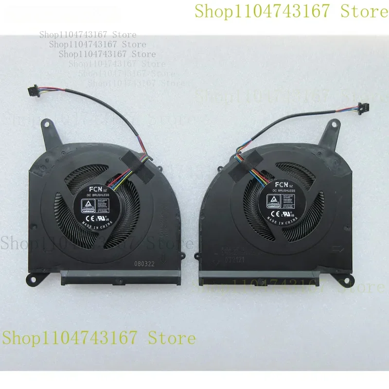

New Original Laptop Cooling Fan For GIGABYTE AORUS 5 SE4 RX5M i7-12700H CPU/NVIDIA GeForce RTX 3070 8GB GPU FNGT FNGS 12V 1A