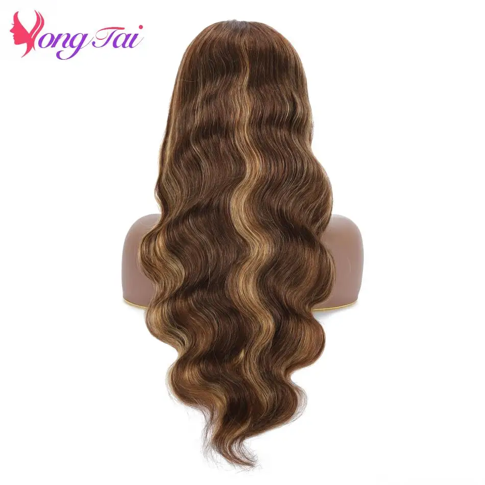 Brazilian Boay Wave Human Hair Wig Lace Frontal Wig For Women All For 1 Real And Free Shipping From China P1B/27 Color Pre Pluck