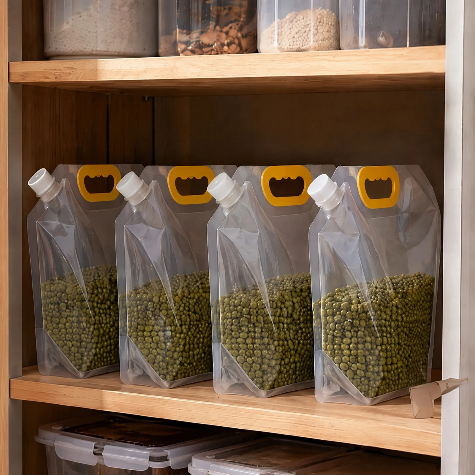 ถุงเก็บอาหารแห้งพร้อมหูจับ ภาช - Food Storage Reusable Bags บทวิจารณ์และราคา