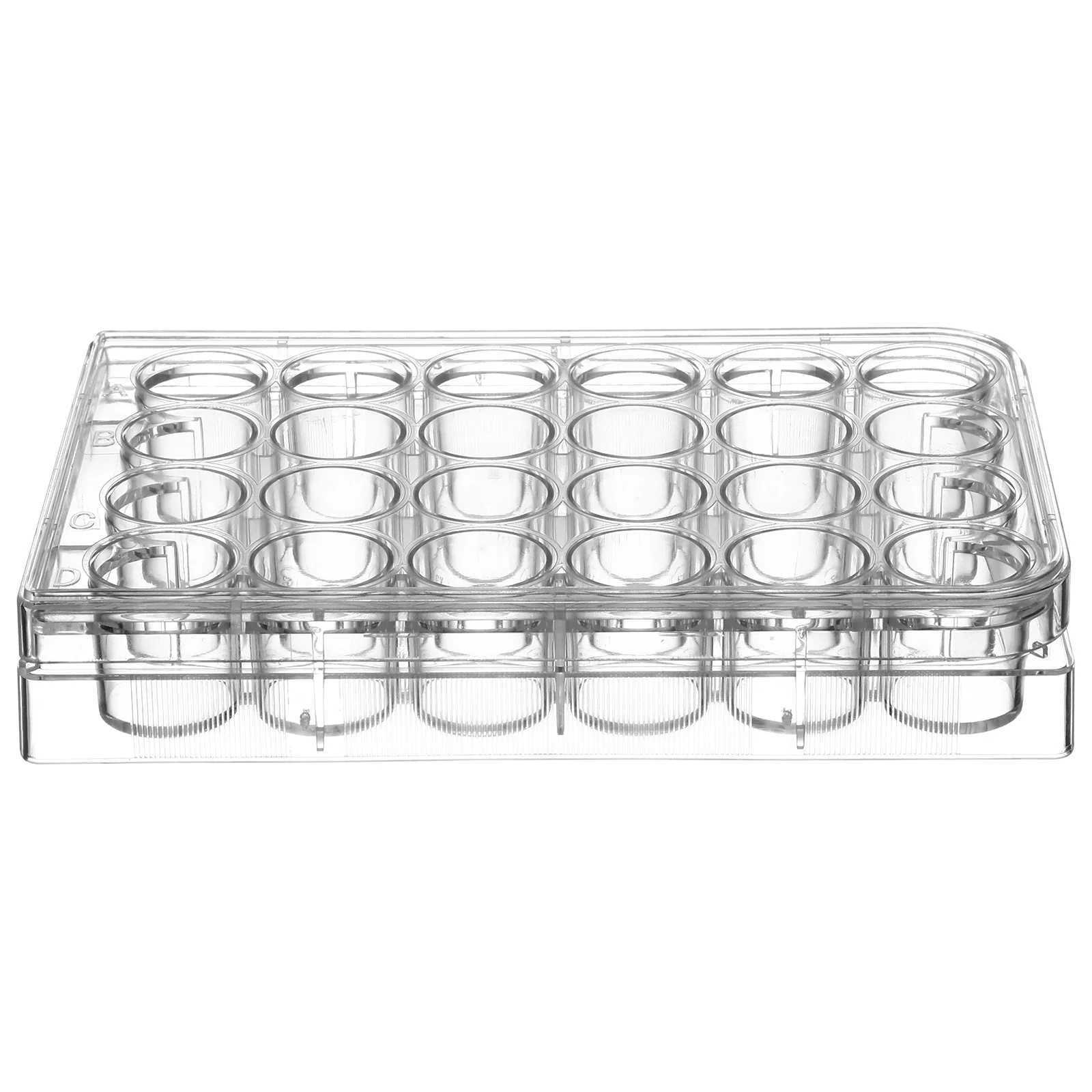 لوحة ثقافة بلاستيكية ذات 24 جيدًا لأداة المختبر المعقمة لنمو الخلايا من البوليسترين الطبي #2