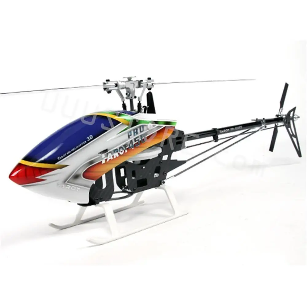 Oroginal Tarot 450 PRO V2 FBL Flybarless RC 6CH Helicopter Metal Kit with Propeller TL20006