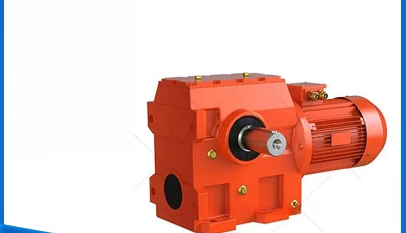 Impact bearing capacity of helical worm gear reducer