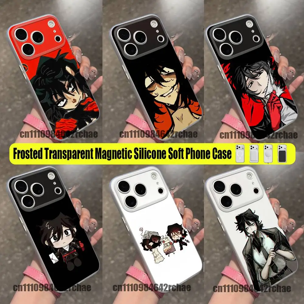 For Go Bok Su Married In Red Phone Case For iPhone 15 16 12 14 18 13 17 11 Mini Plus Pro Max For Magsafe Magnetic Clear