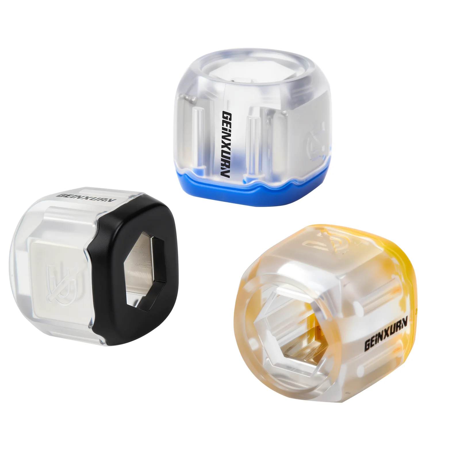 

Geinxurn 3Pcs Multipurpose Screwdriver Bit Magnetizer Ring, ABS Plastic Bit Magnetizer/Demagnetizer for 1/4 Inch Shank Bits