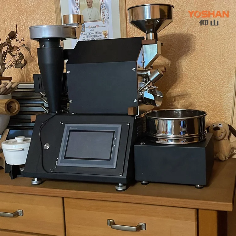 Vietnam Hot Ventless Ph500b Coffee Roaster Machinen Easy Make Travel Nearby Vertigo M3 M10 Small Coffee Roasters Kickstarter
