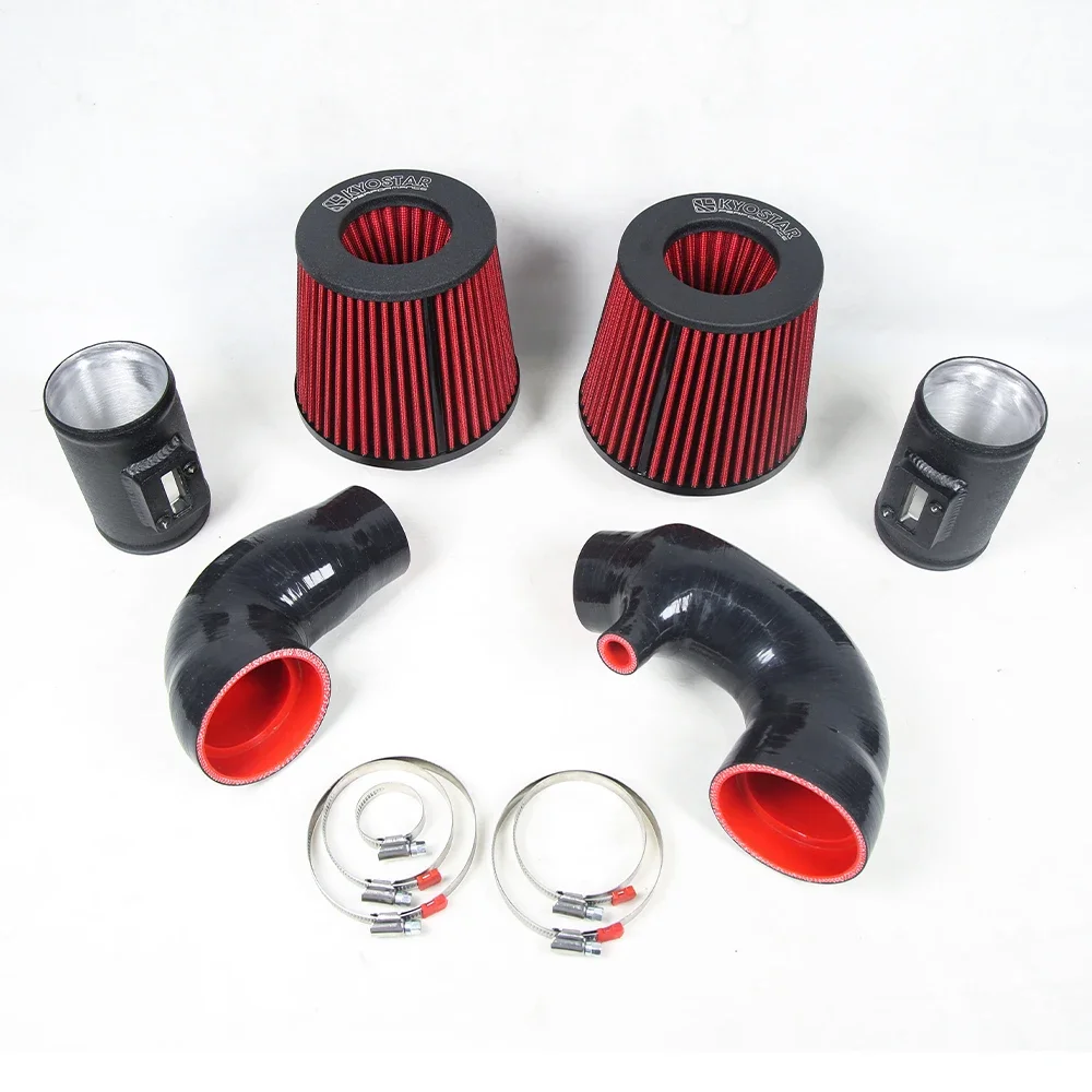 KYOSTAR  Cold Air Intake Kit Pipe for 2016+ Infiniti Q50 Q60 3.0L Twin Turbo VR30DDT Dedicated Fixed Position