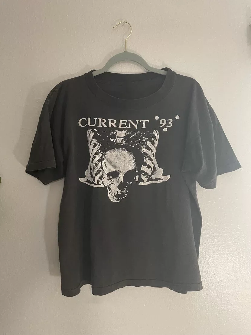 Current 93 Gift For Fans Black T-Shirt Cotton All Size