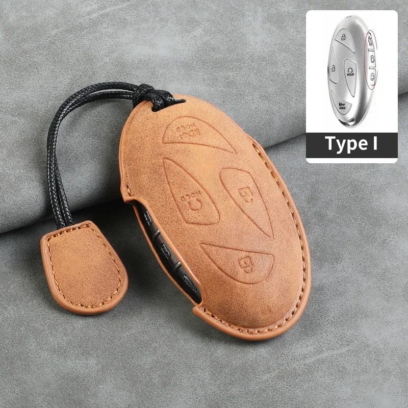 7 Buttons Car Remote Key Case Cover Shell for New Kona SX2 IONIQ 6 New Grand Prix GN7 Protector Key Fob Keychain Accessories