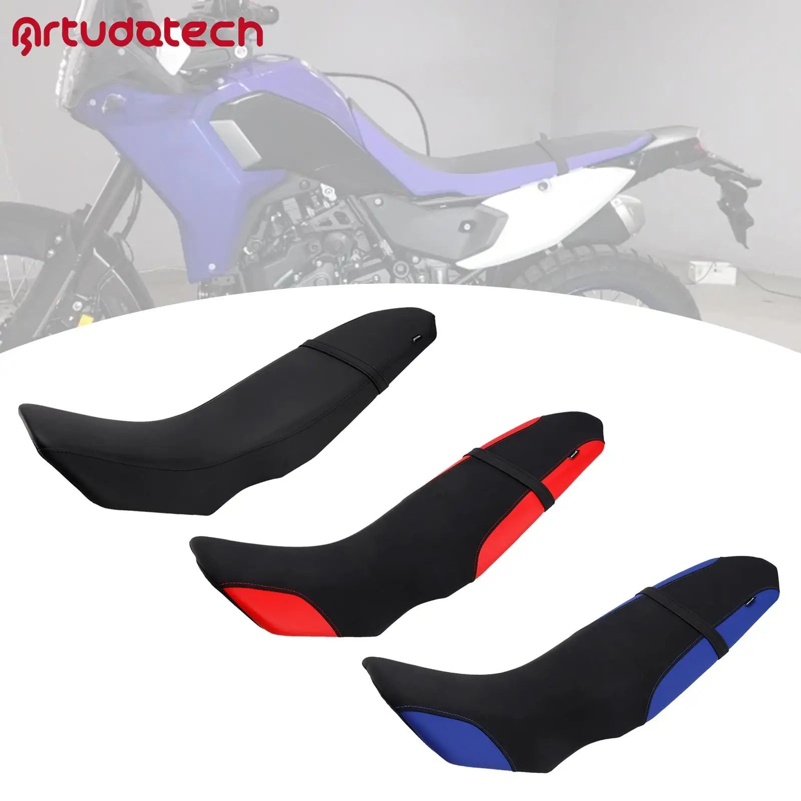 

Artudatech Front Raider Seat Driver Cushion Pu Fit for Yamaha Tenere 700 T700S 2025 Red