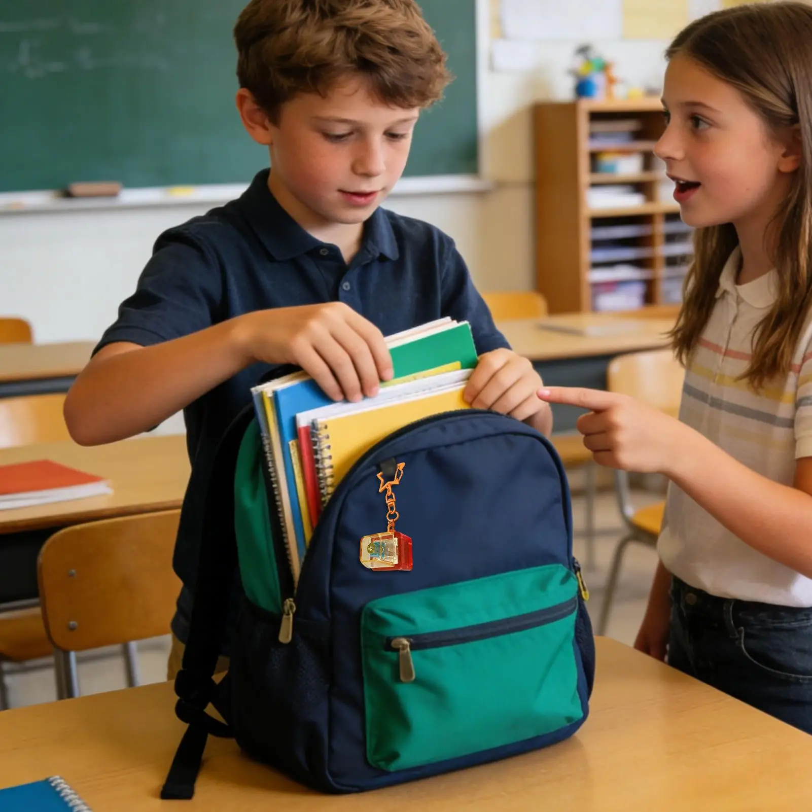 

Портативная сенсорная игрушка-кликер для клавиатуры в форме звезды со светом, для класса, школы, работы, дома, автомобиля